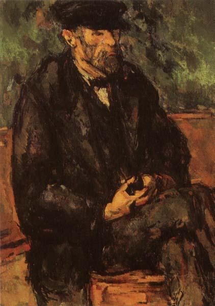 Paul Cezanne Portrati du jardinier Vallier Sweden oil painting art